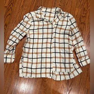 Madewell flannel shirt - size M